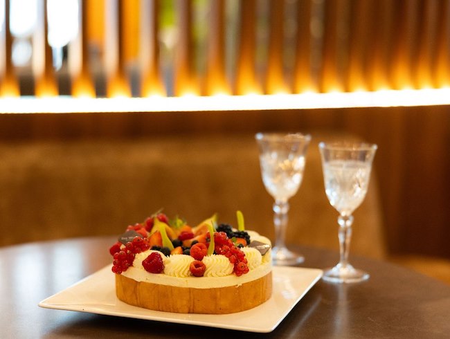 Celebrate with Complimentary Cake at Sunday Brunch
